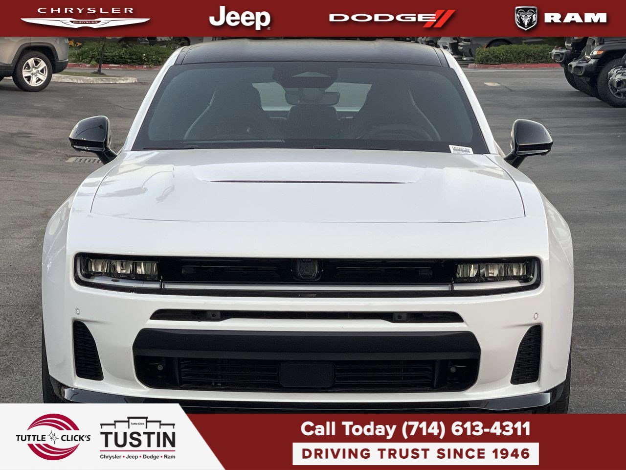 New 2026 White Knuckle Exterior Paint Dodge Scat Pack Plus image 2