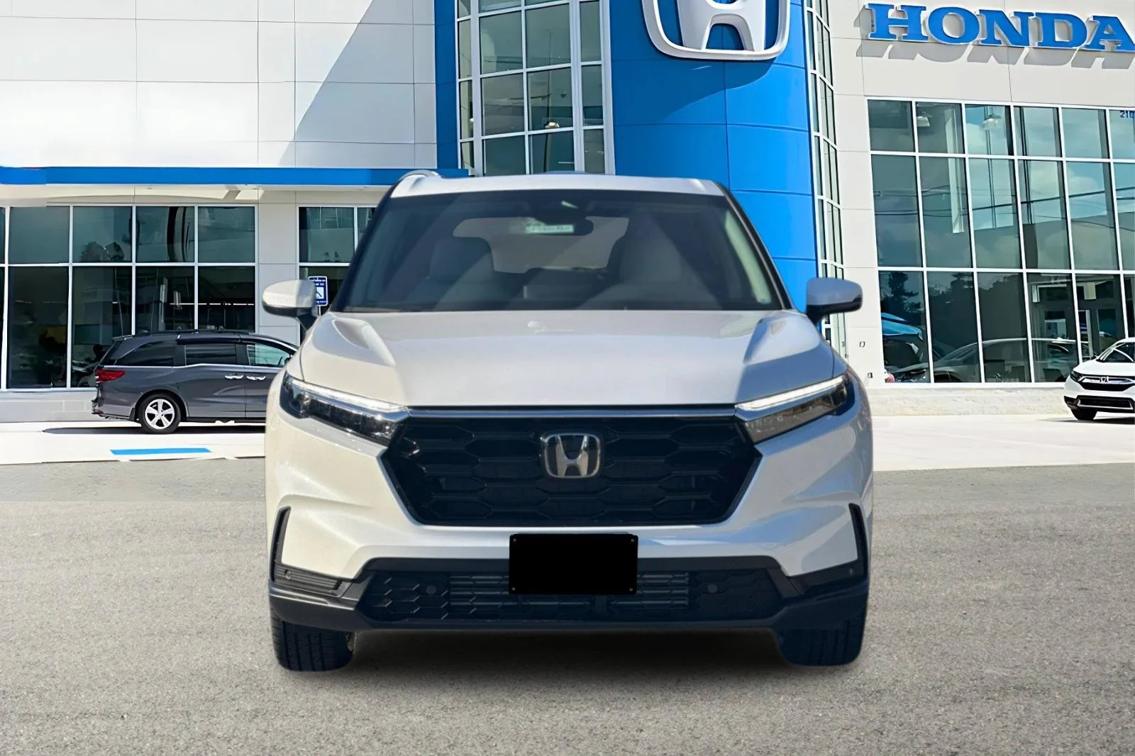 New 2027 Solar Silver Metallic Honda EX-L image 8