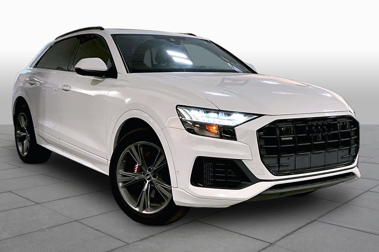 Used 2023 Glacier White Metallic Audi Premium image 3