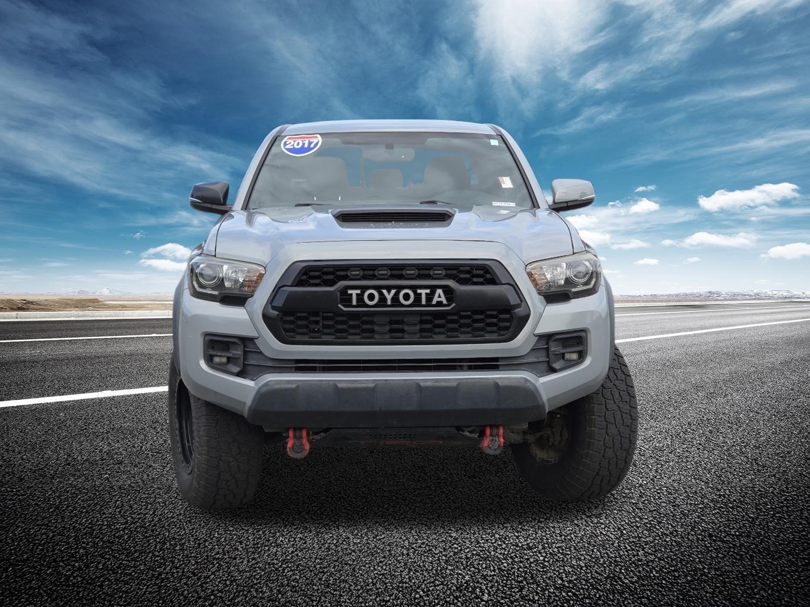 Used 2017 Cement Toyota TRD Pro Double Cab 5' Bed V6 4x4 AT image 13