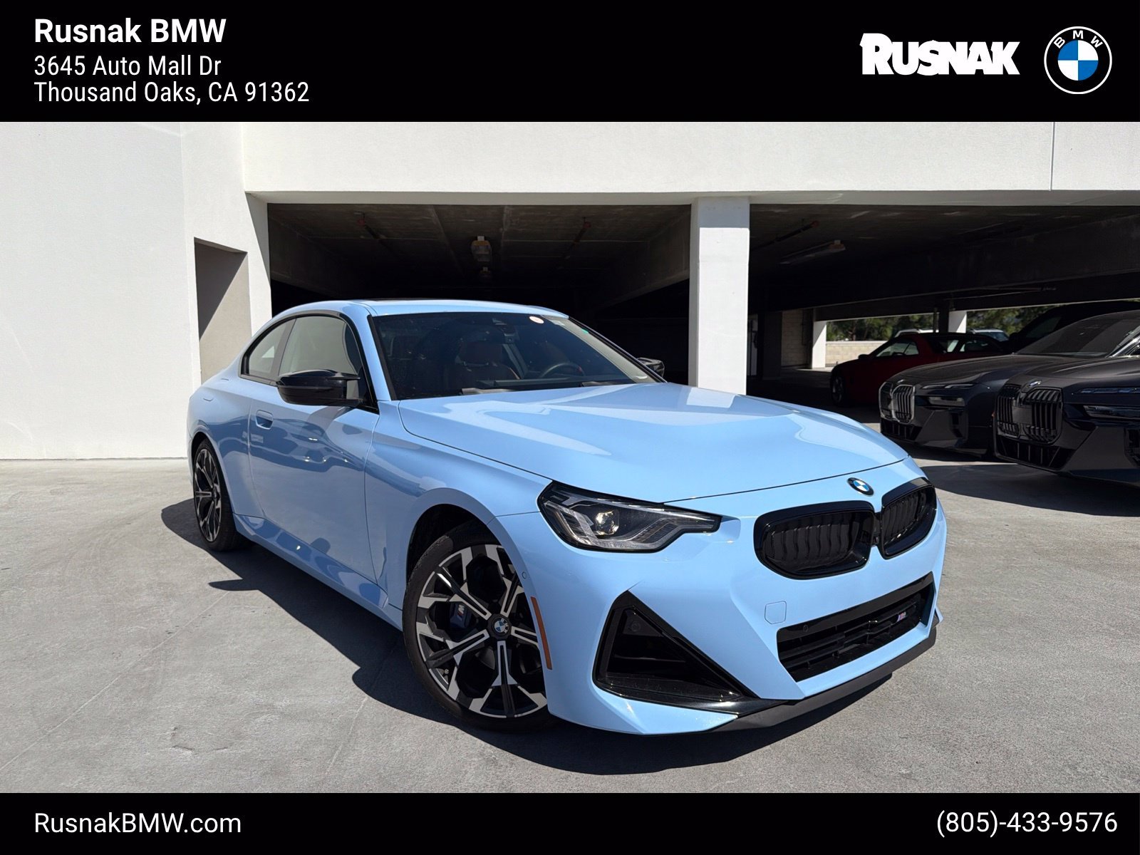 Certified Used 2025 Zandvoort Blue BMW M240i image 1