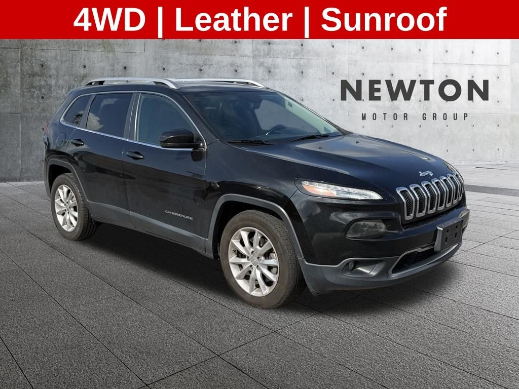 Used 2016 Black Jeep Limited image 1