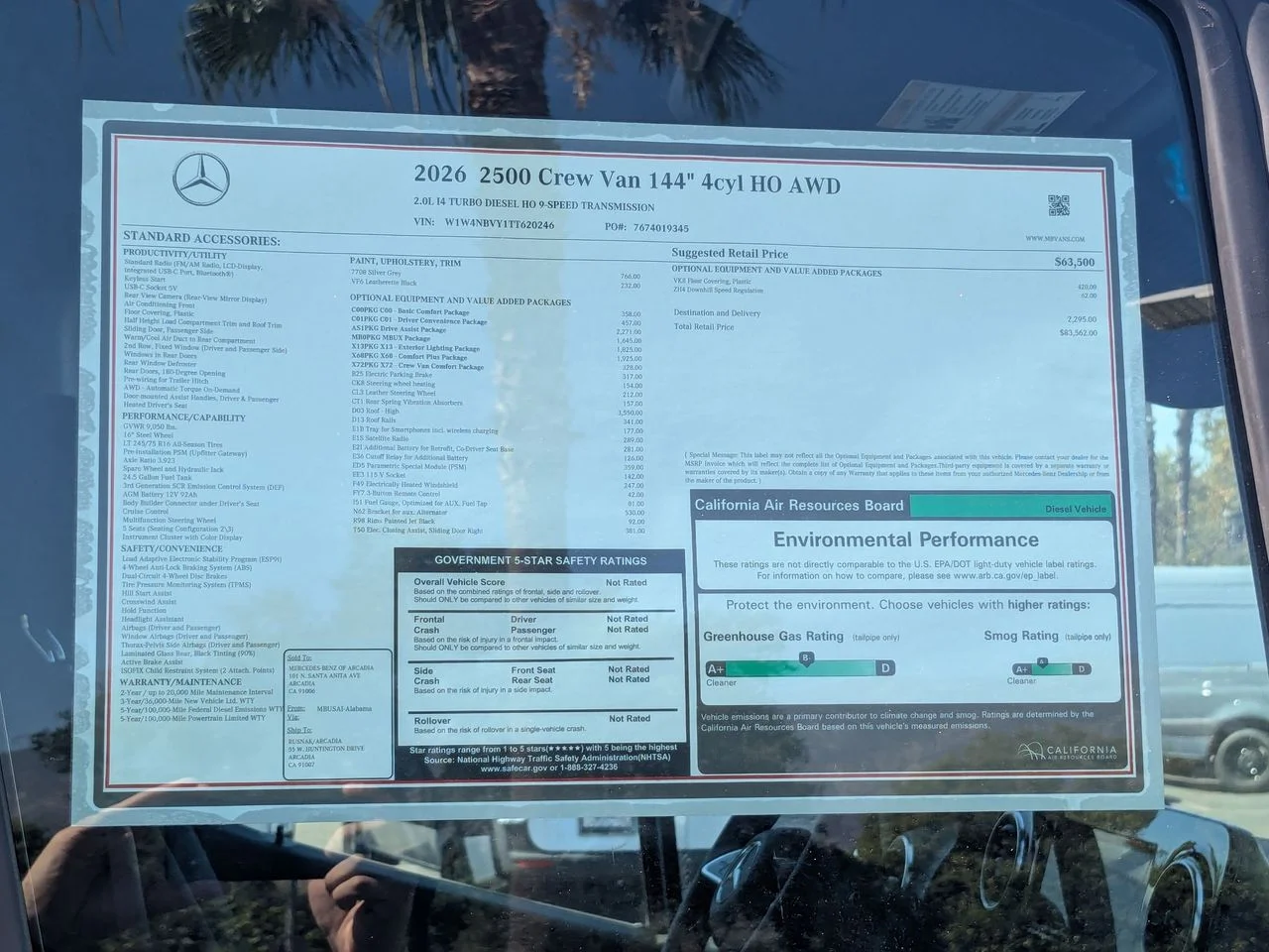 New 2026  Mercedes-Benz Crew 144 WB 4MATIC® image 11
