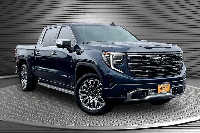 Used 2023 Pacific Blue Metallic GMC Denali Ultimate image 3