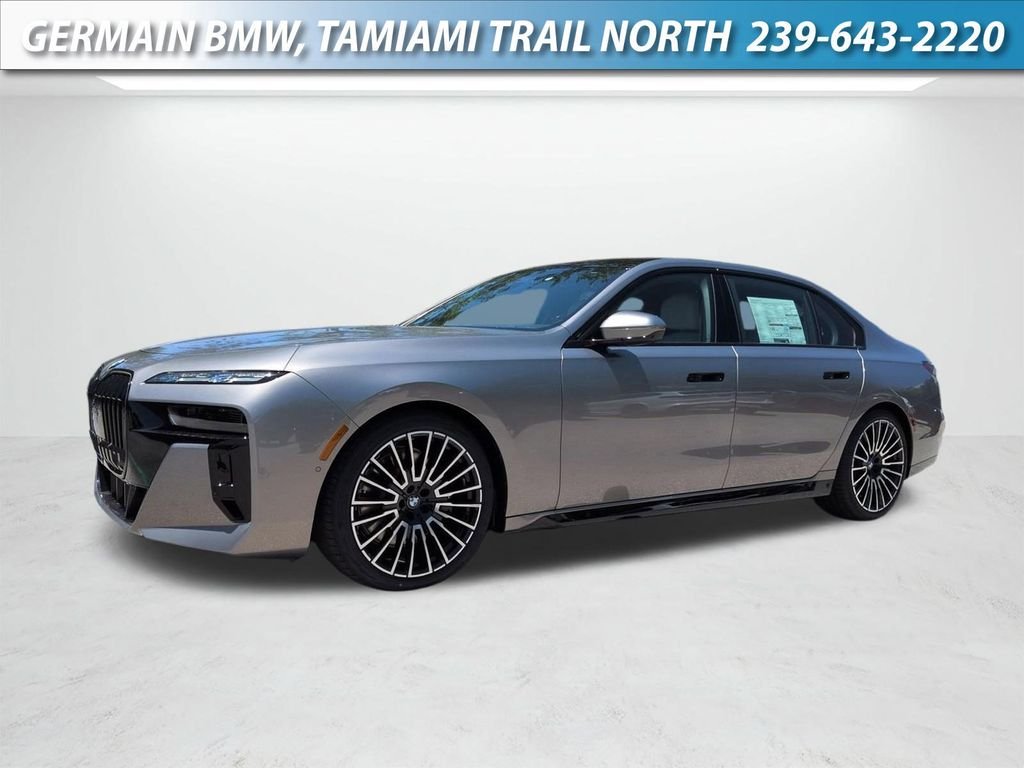New 2026 Oxide Grey Metallic BMW 760i xDrive image 1