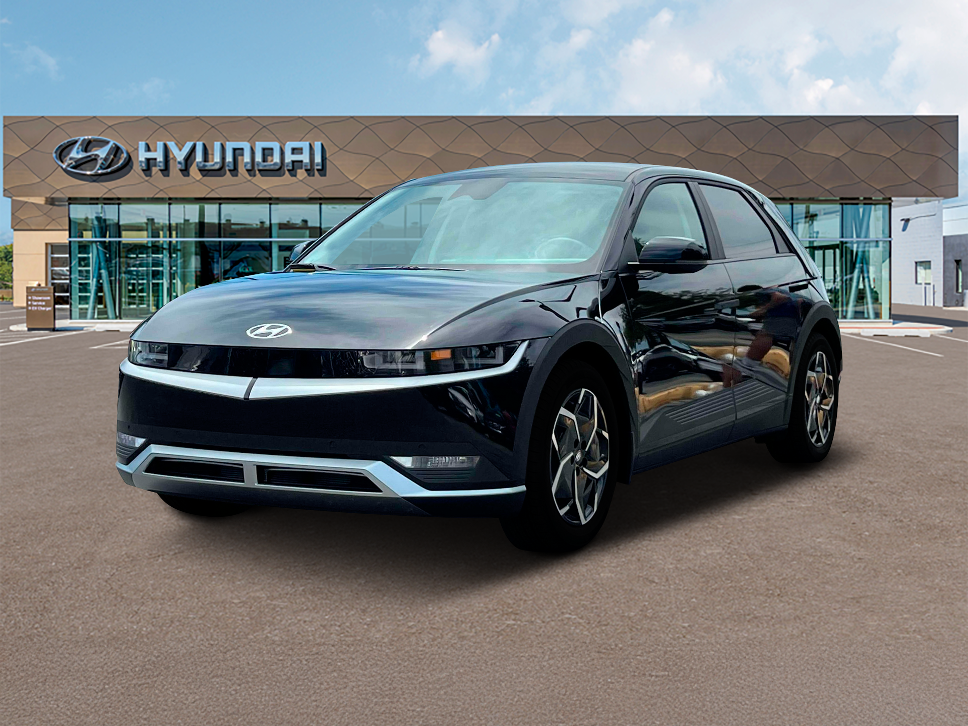 New 2024 Black Hyundai SEL image 1