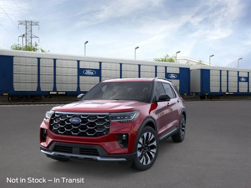 New 2026 Rapid Red Metallic Tinted Clearcoat Ford Platinum image 3