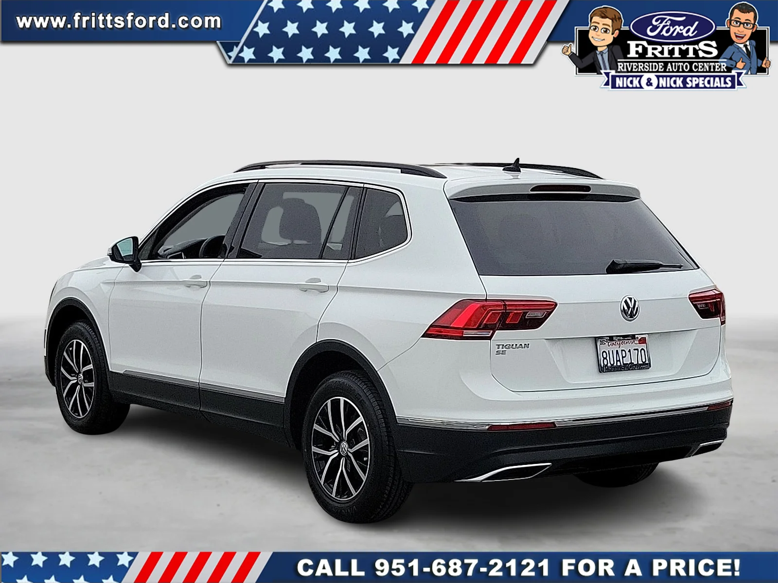 Certified Used 2021 Pure White Volkswagen 2.0T SE image 3
