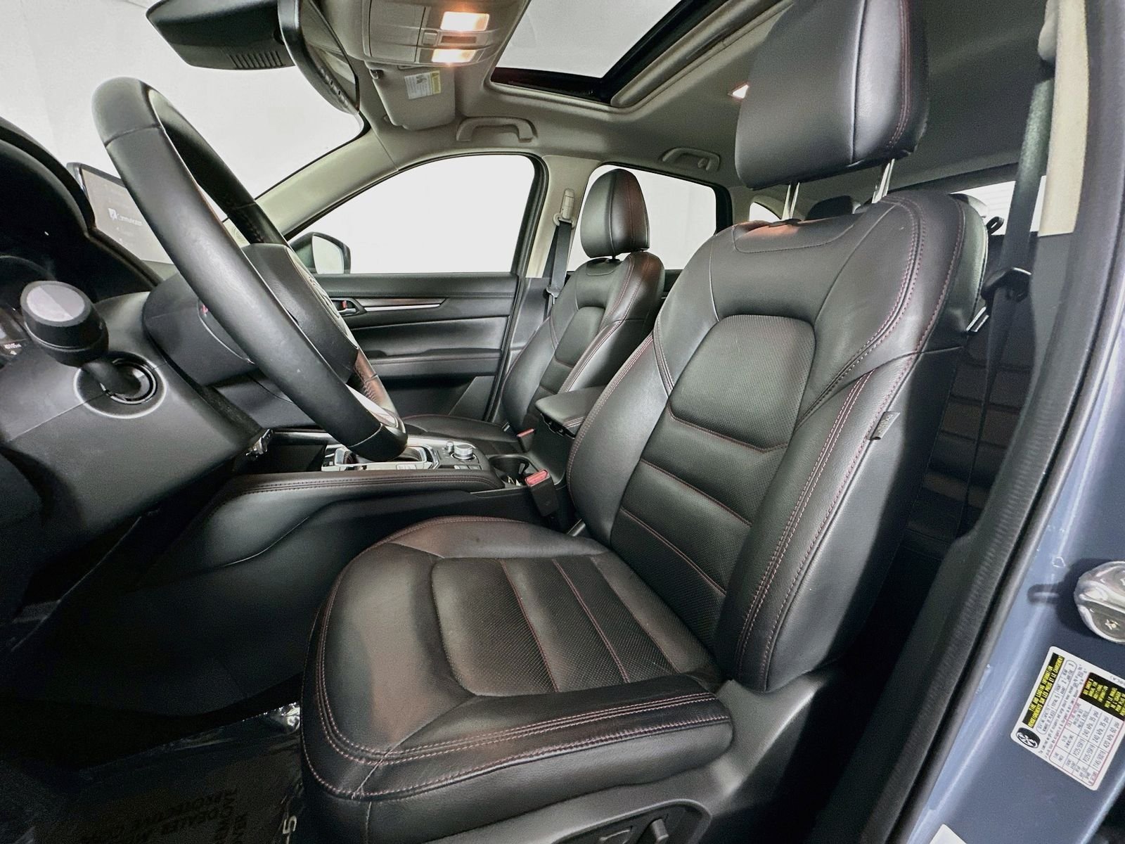 Used 2022 Gray Mazda 2.5 S Carbon Edition One Owner Sunroof Radar Cruise image 21