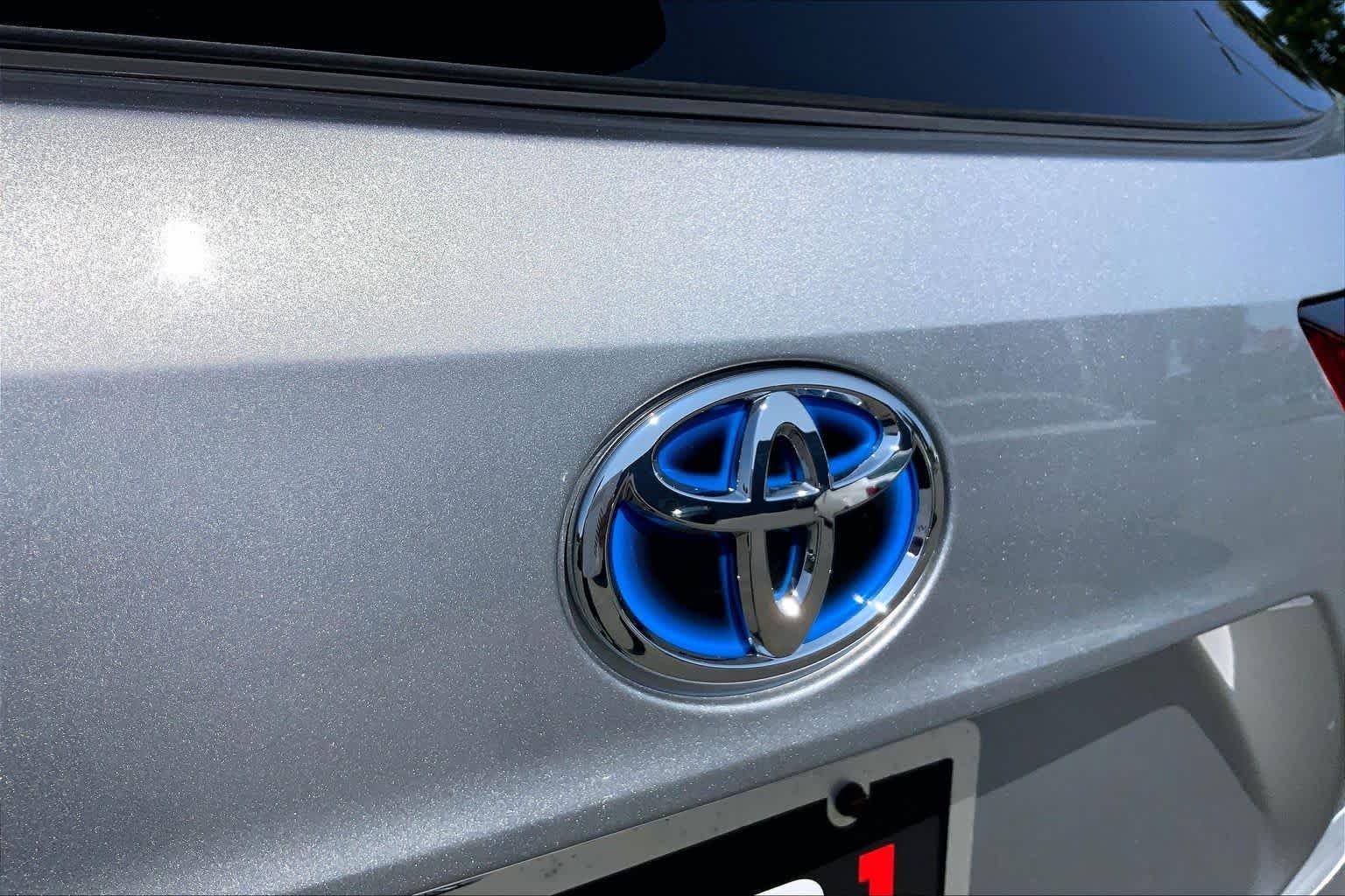 Used 2023 Celestial Silver Metallic Toyota Hybrid XLE image 10