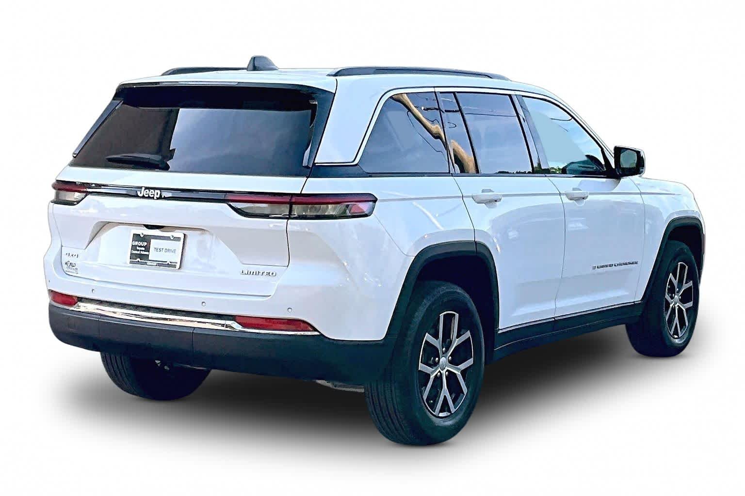 Used 2025 Bright White Clearcoat Jeep Limited image 12