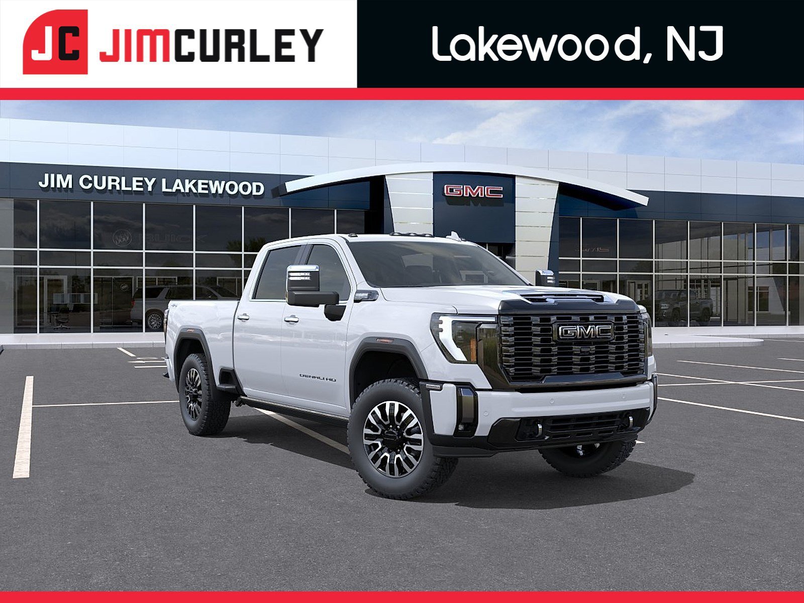 New 2026 Glacier White Tricoat GMC Denali Ultimate image 1