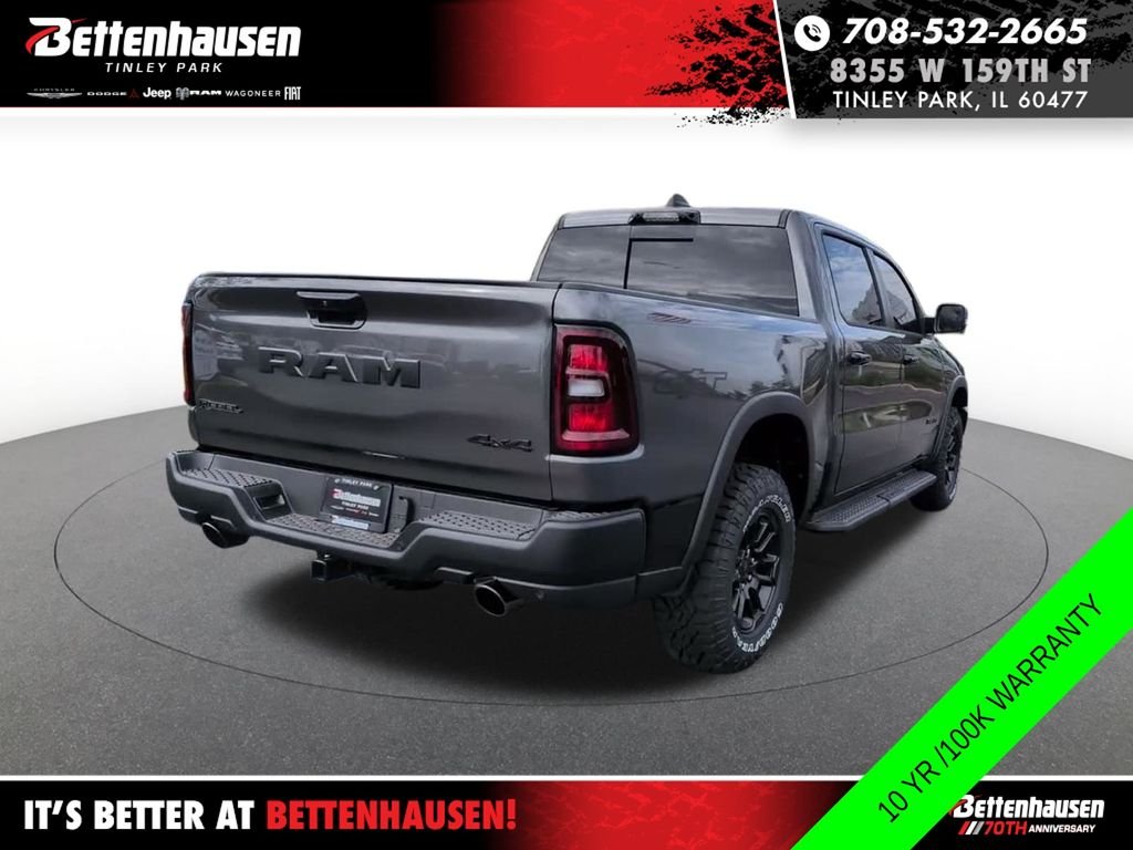New 2026 Granite Crystal Metallic Clear-Coat Exterior Paint RAM Rebel image 5