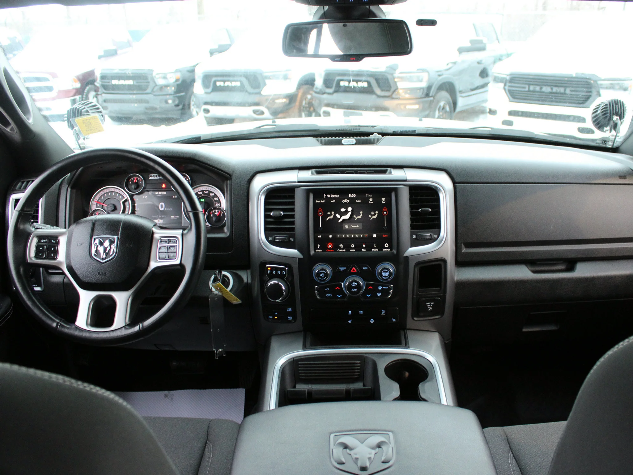 Certified Used 2023 Grey RAM Warlock * No Accidents | Heated Seats | Alpine | Tonneau Cover | Android Auto | Backup Camera image 4