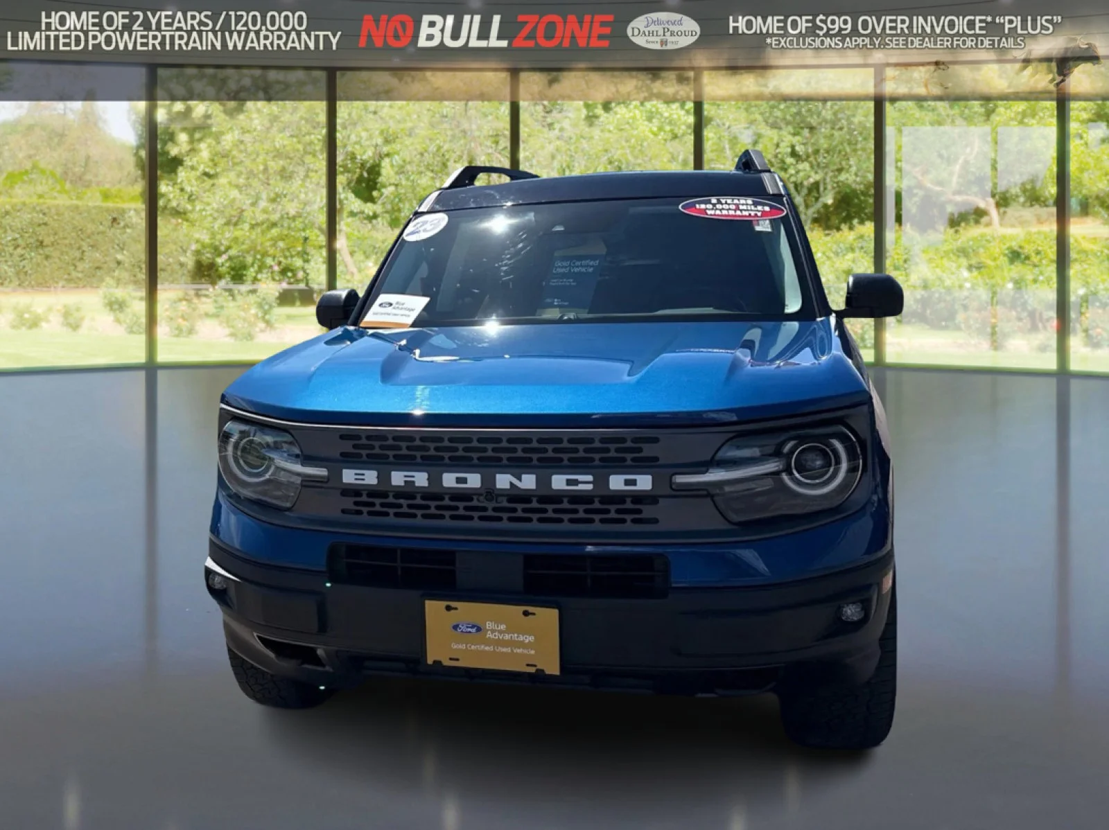 Certified Used 2023 Blue Ford Badlands image 8