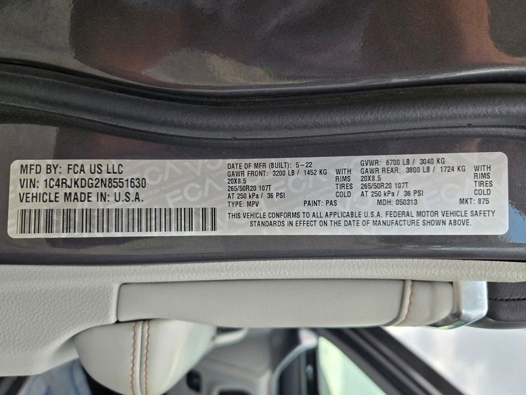 Used 2022 Gray Jeep Overland image 37