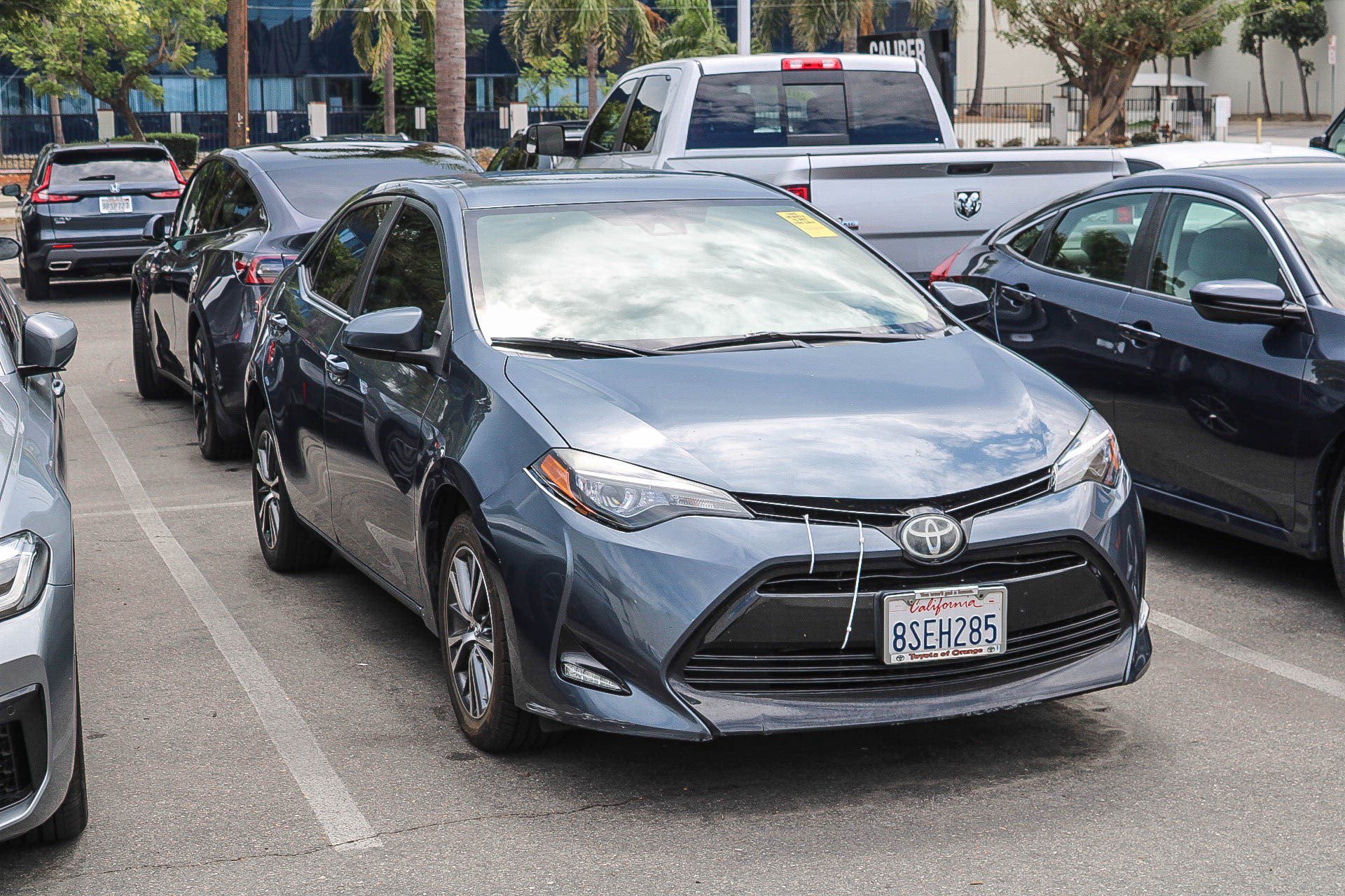 Certified Used 2017 Slate Metallic Toyota LE image 3