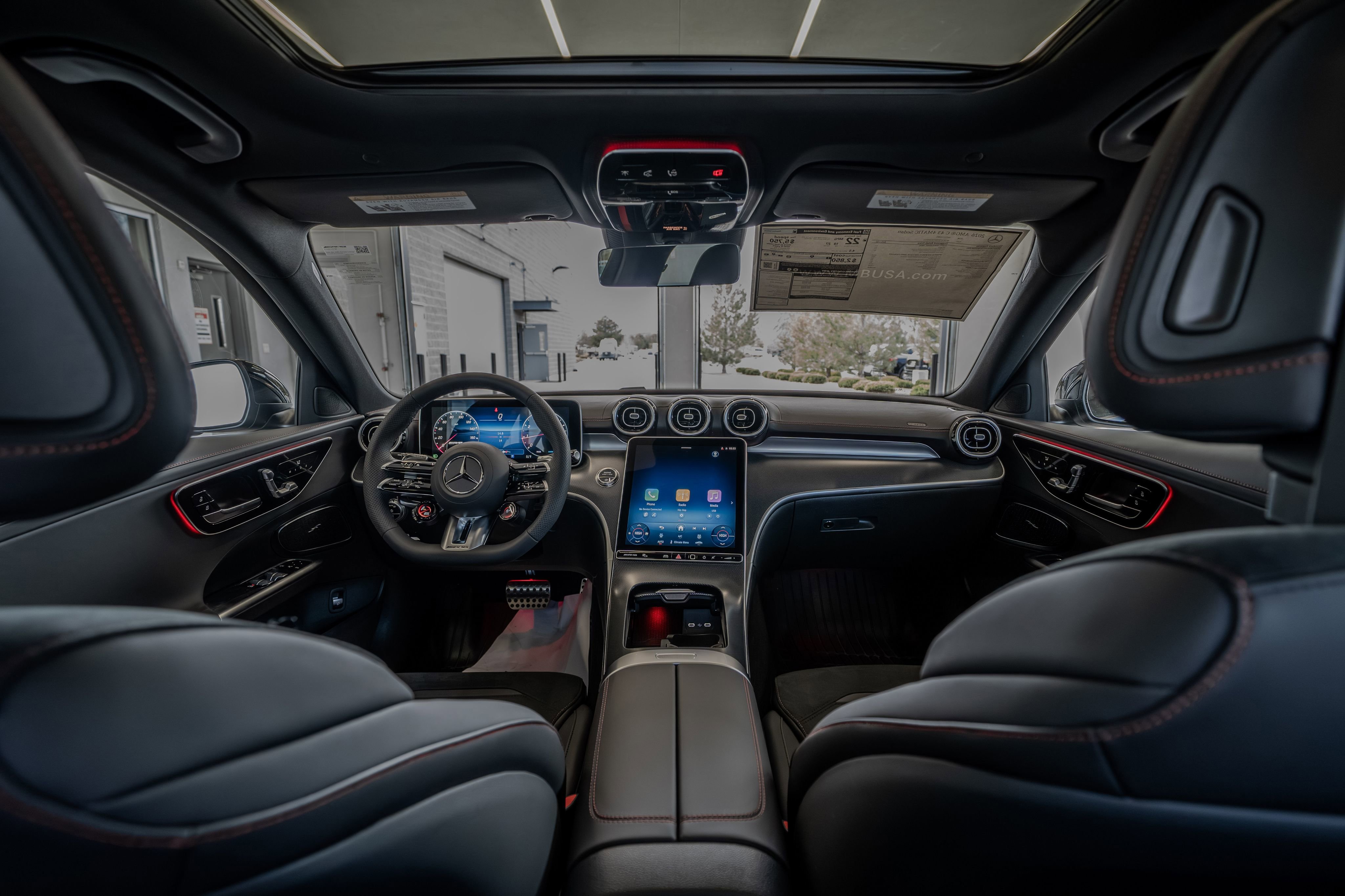 New 2026 Black Mercedes-Benz C 43 AMG® image 63