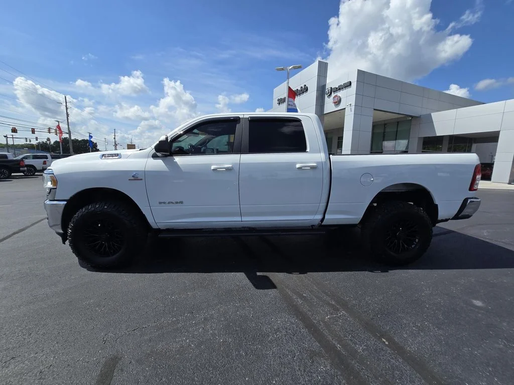 Used 2021 Bright White Clearcoat Ram Big Horn image 5