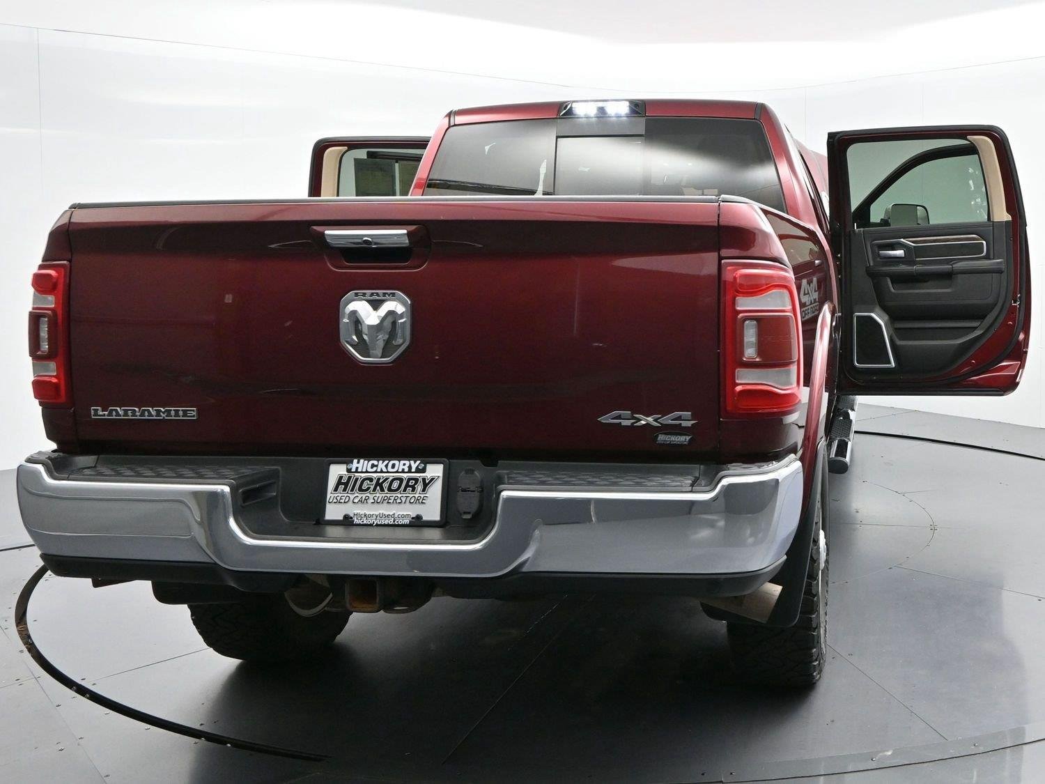 Used 2021 Delmonico Red Pearlcoat Ram Laramie image 47