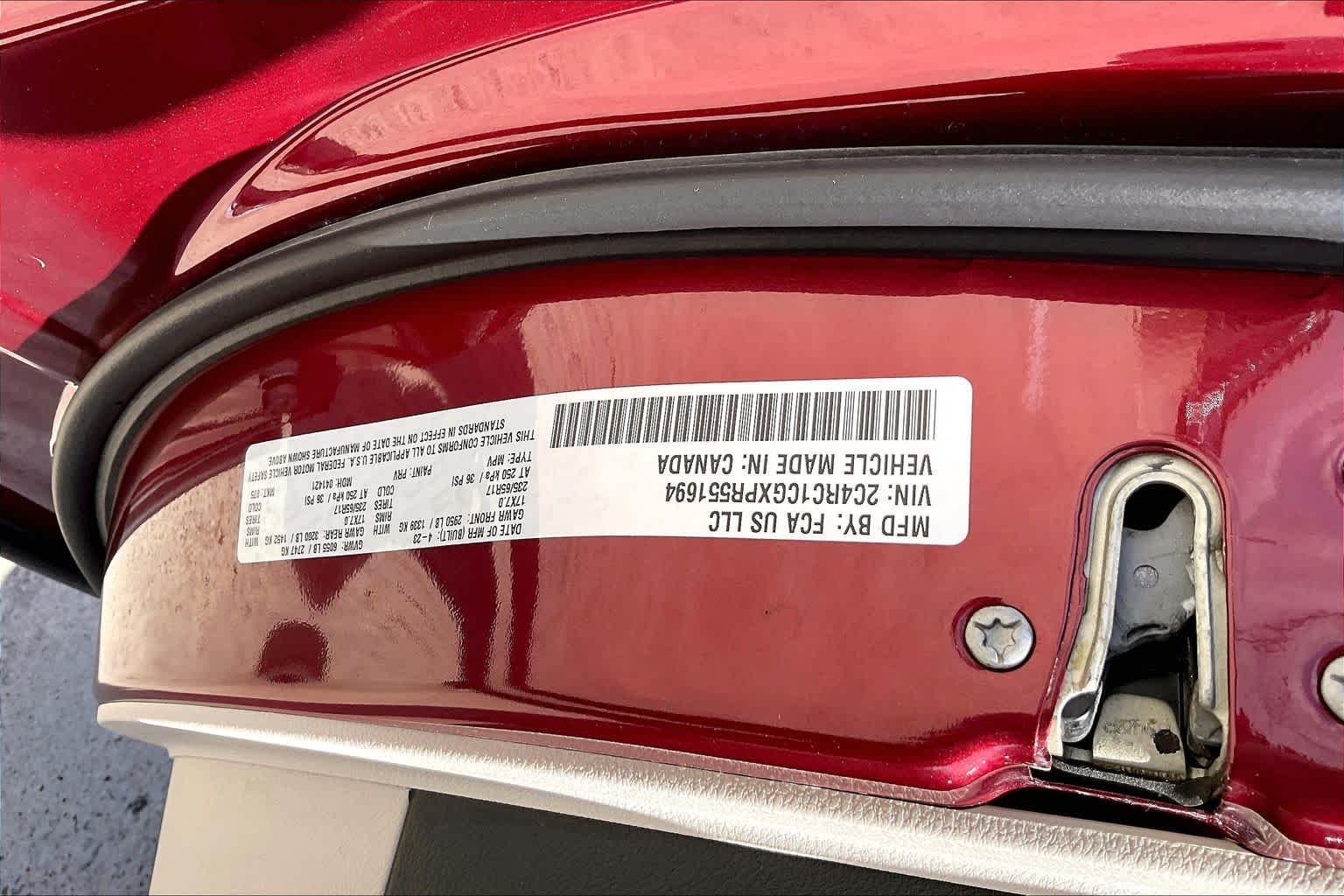 Used 2023 Velvet Red Pearlcoat Chrysler LX image 36