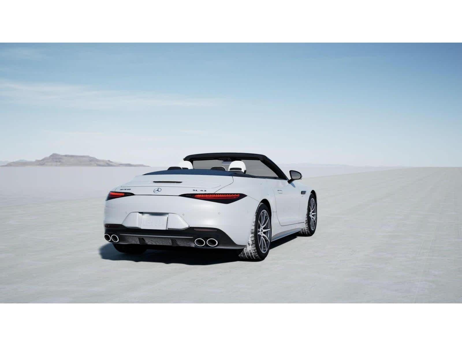 New 2027 MANUFAKTUR Moonlight White Metallic Mercedes-Benz AMG® SL 43 Roadster image 22