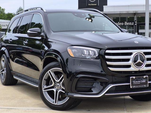Certified Used 2025 Obsidian Black Metallic Mercedes-Benz GLS 450 image 7