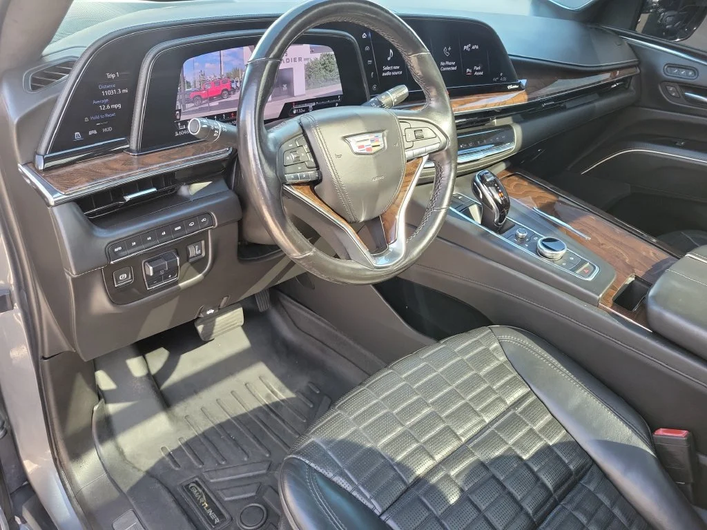 Used 2021 Steel Metallic Cadillac Sport Platinum image 22