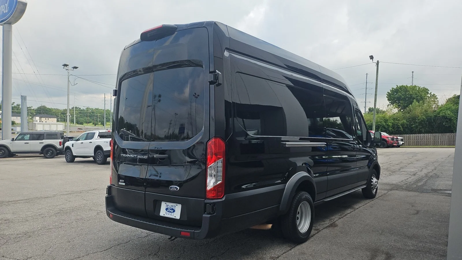 Used 2023 Black Ford 2023 FORD TRANSIT-350 CARGO W/11,000 LB. GVWR EXT. image 5