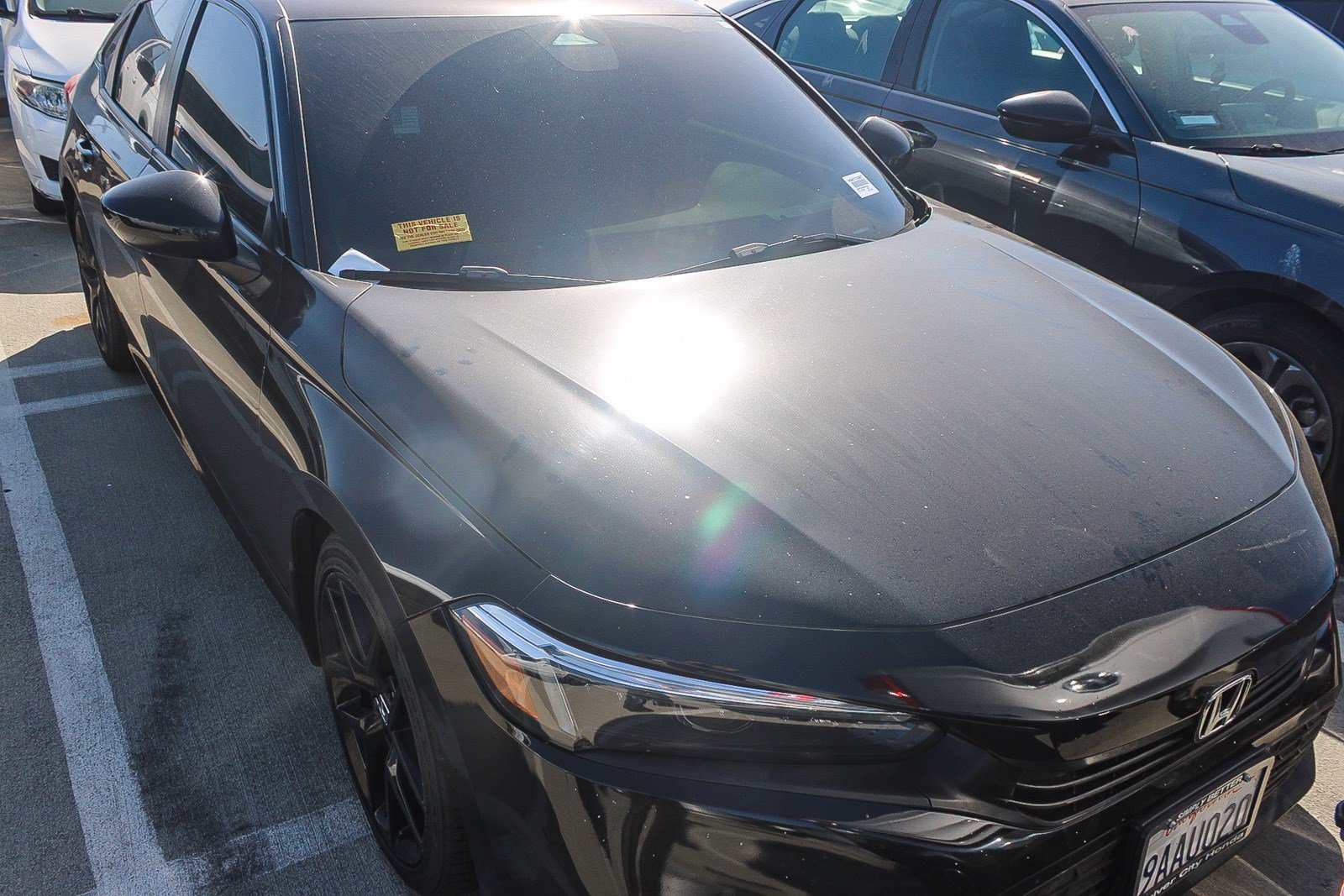 Used 2022 Crystal Black Pearl Honda Sport image 3
