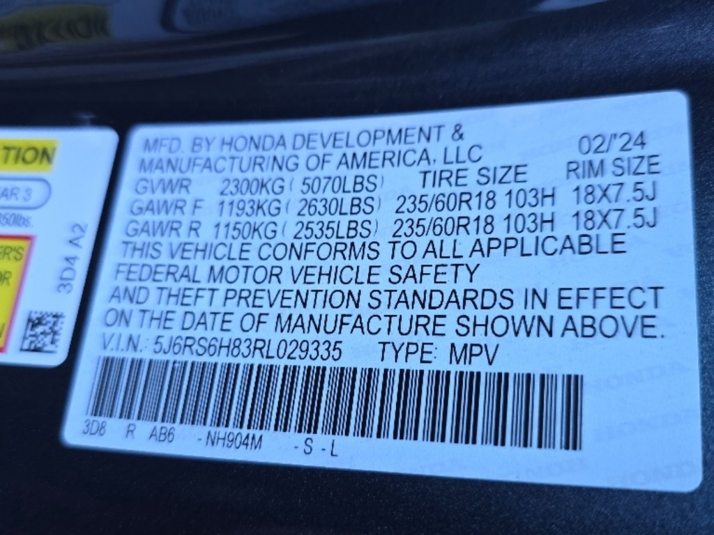 Used 2024 Canyon River Blue Metallic Honda Sport-L image 35