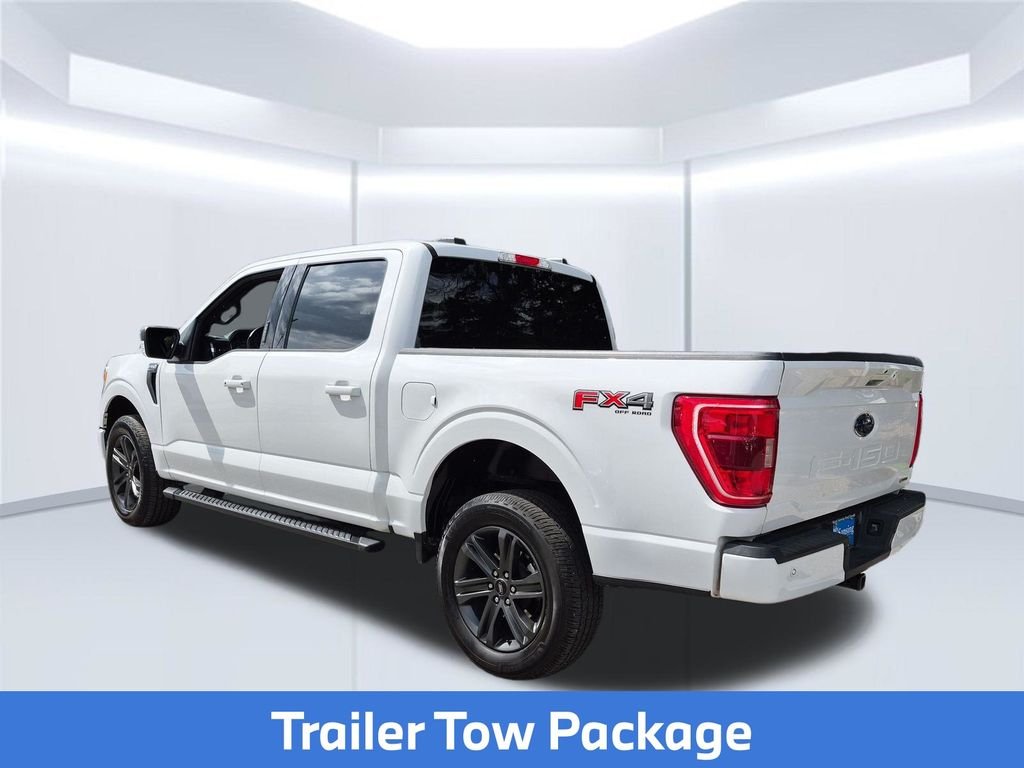 Used 2023 Oxford White Ford XLT image 3