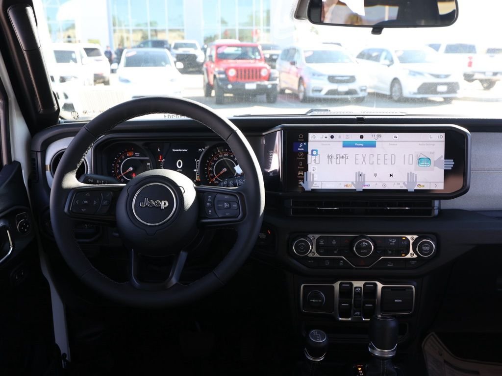 New 2026 Bright White Clear-Coat Exterior Paint Jeep Sport S image 21