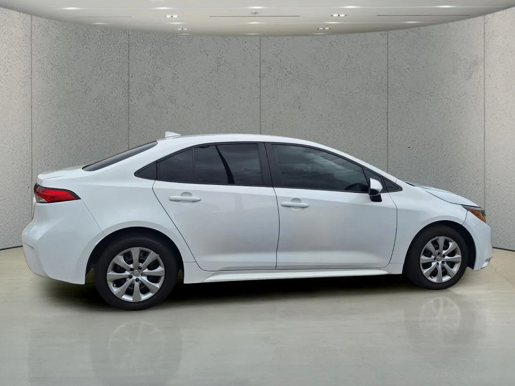 Used 2024 White Toyota LE image 6