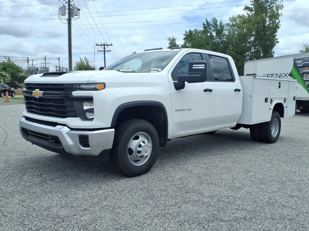 New 2025 Summit White Chevrolet Work Truck image 2
