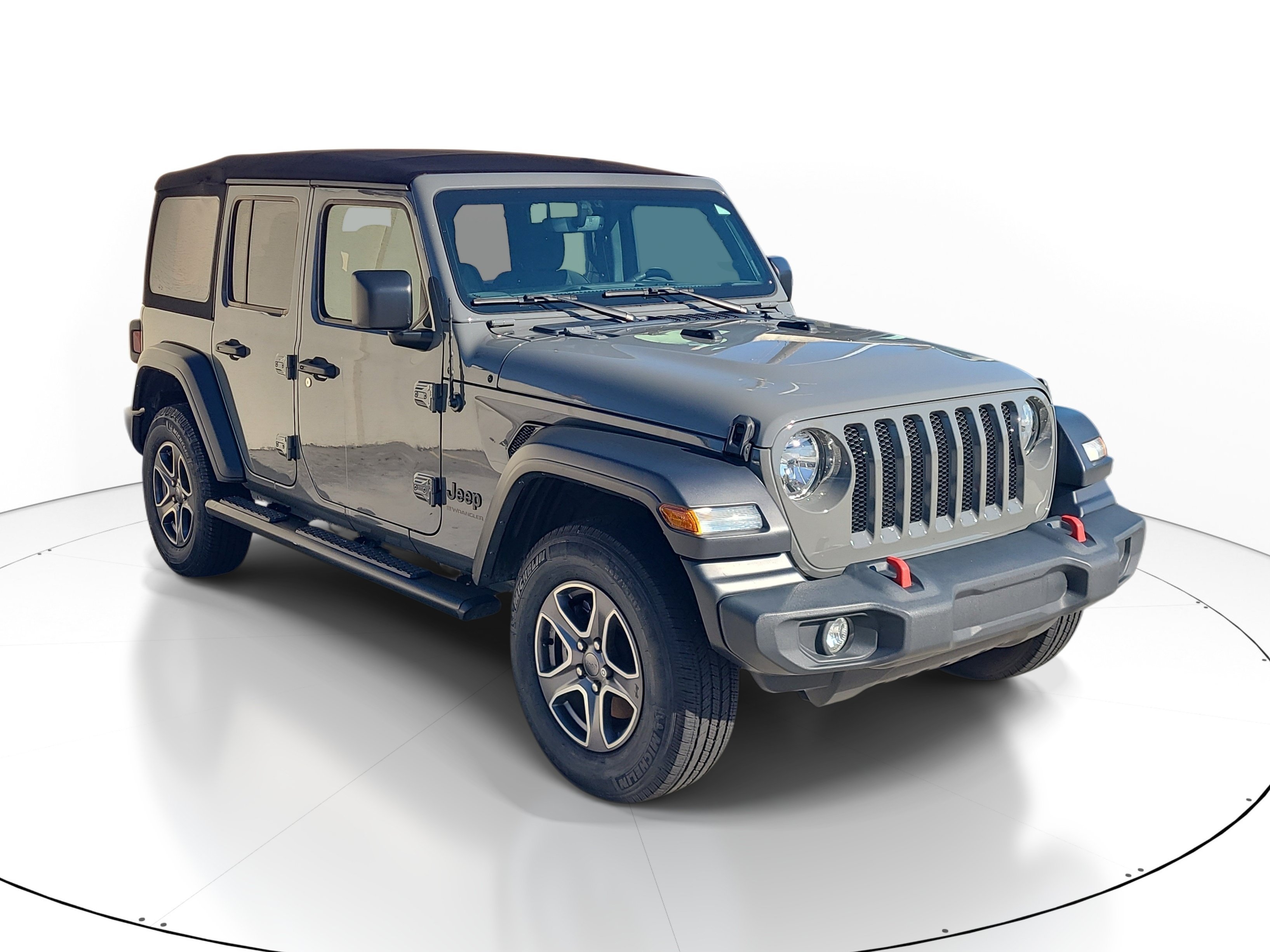 Used 2023 Sting-Gray Clearcoat Jeep Sport S image 1