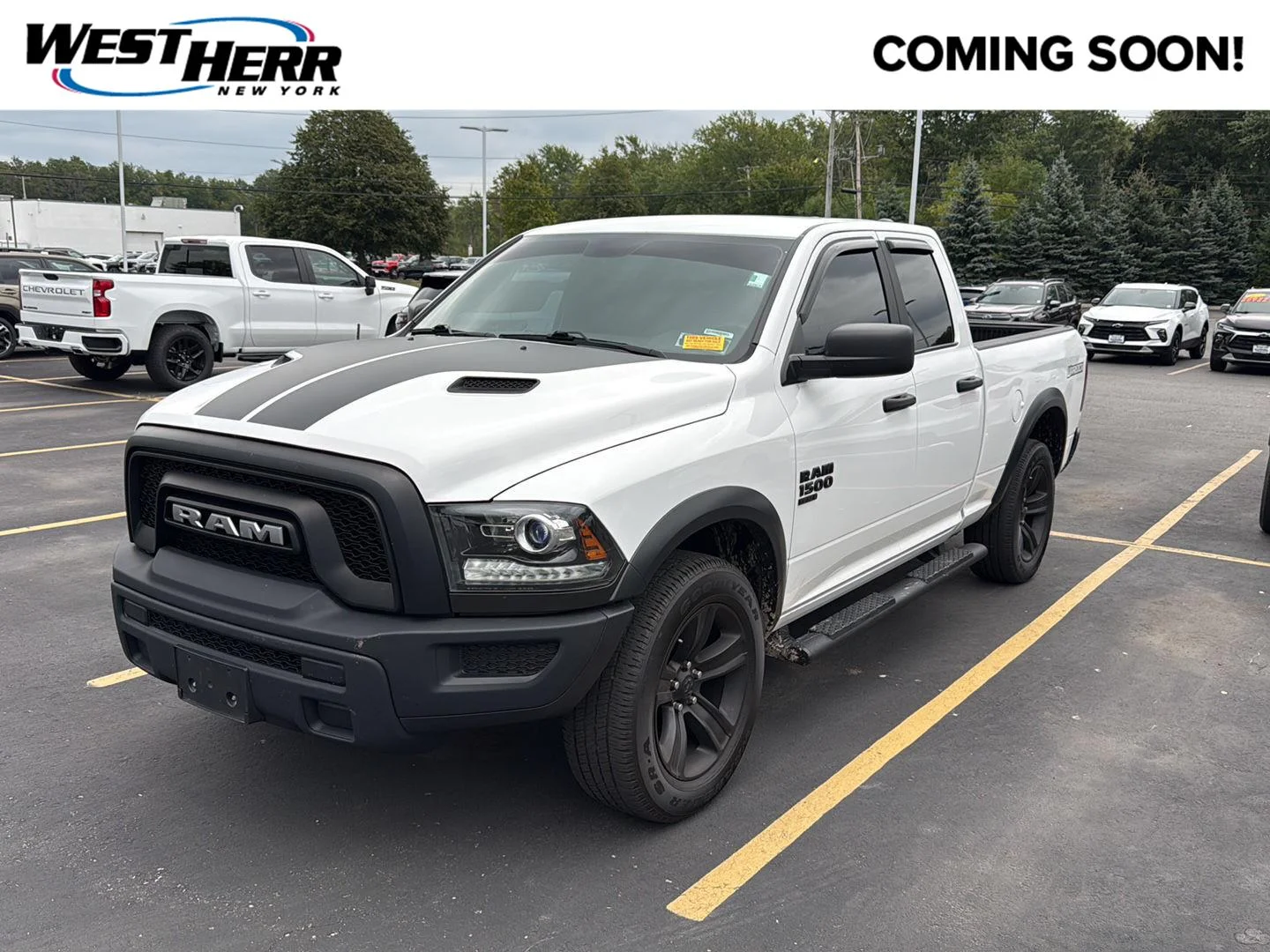 Used 2021 Bright White Clearcoat Ram Warlock image 1