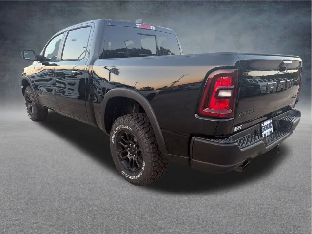 New 2027 Diamond Black Crystal Pearl-Coat Exterior Paint RAM Rebel image 6
