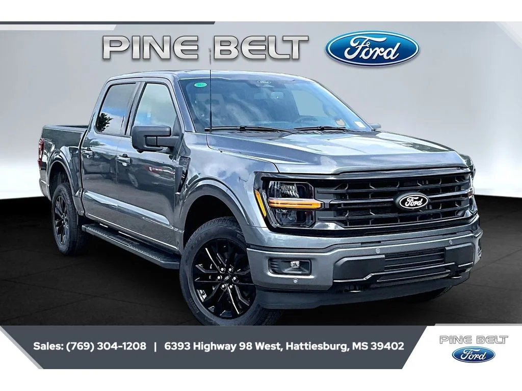 New 2026 Carbonized Gray Metallic Ford XLT image 1