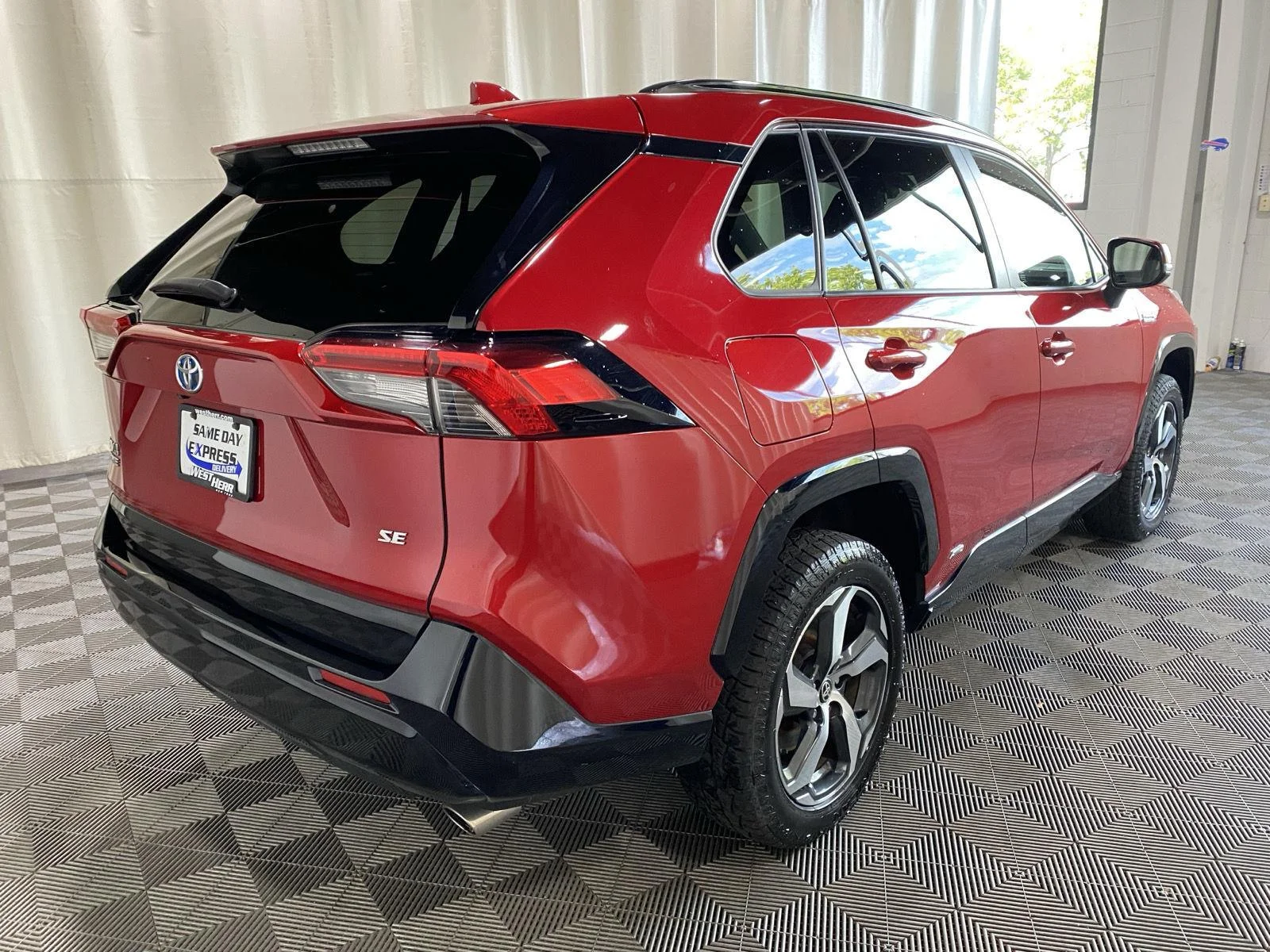 Used 2024 Supersonic Red Toyota SE image 15