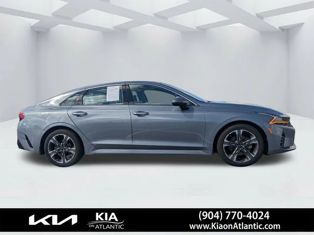 Used 2021 Silver Kia EX image 2