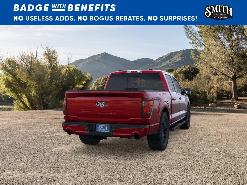 New 2026 Ruby Red Metallic Tinted Clearcoat Ford XLT image 9