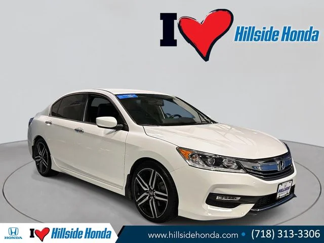 Certified Used 2017 White Orchid Pearl Honda Sport Special Edition image 7
