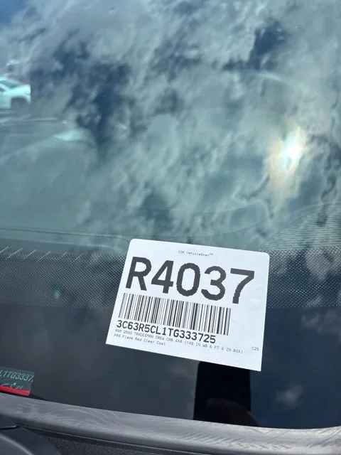 New 2026 Flame Red Clear-Coat Exterior Paint RAM Tradesman image 30