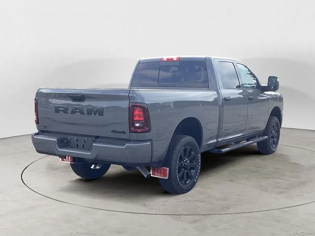 New 2026 Gray Clearcoat Ram BLACK EXPRESS CREW CAB 4X4 6