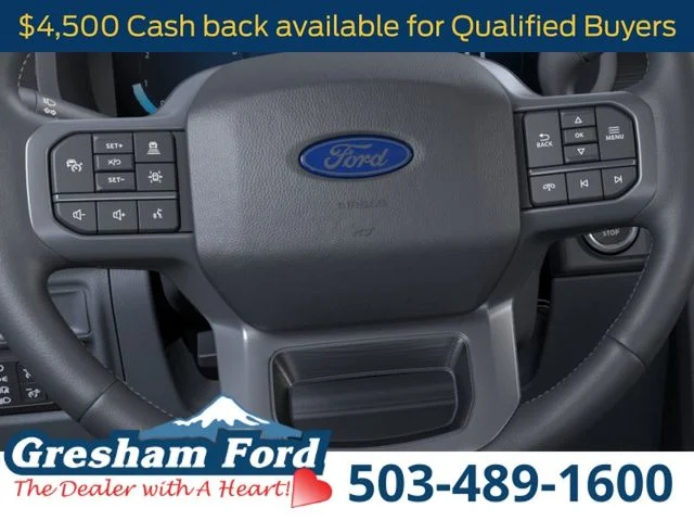 New 2026 Carbonized Gray Metallic Ford XLT image 13