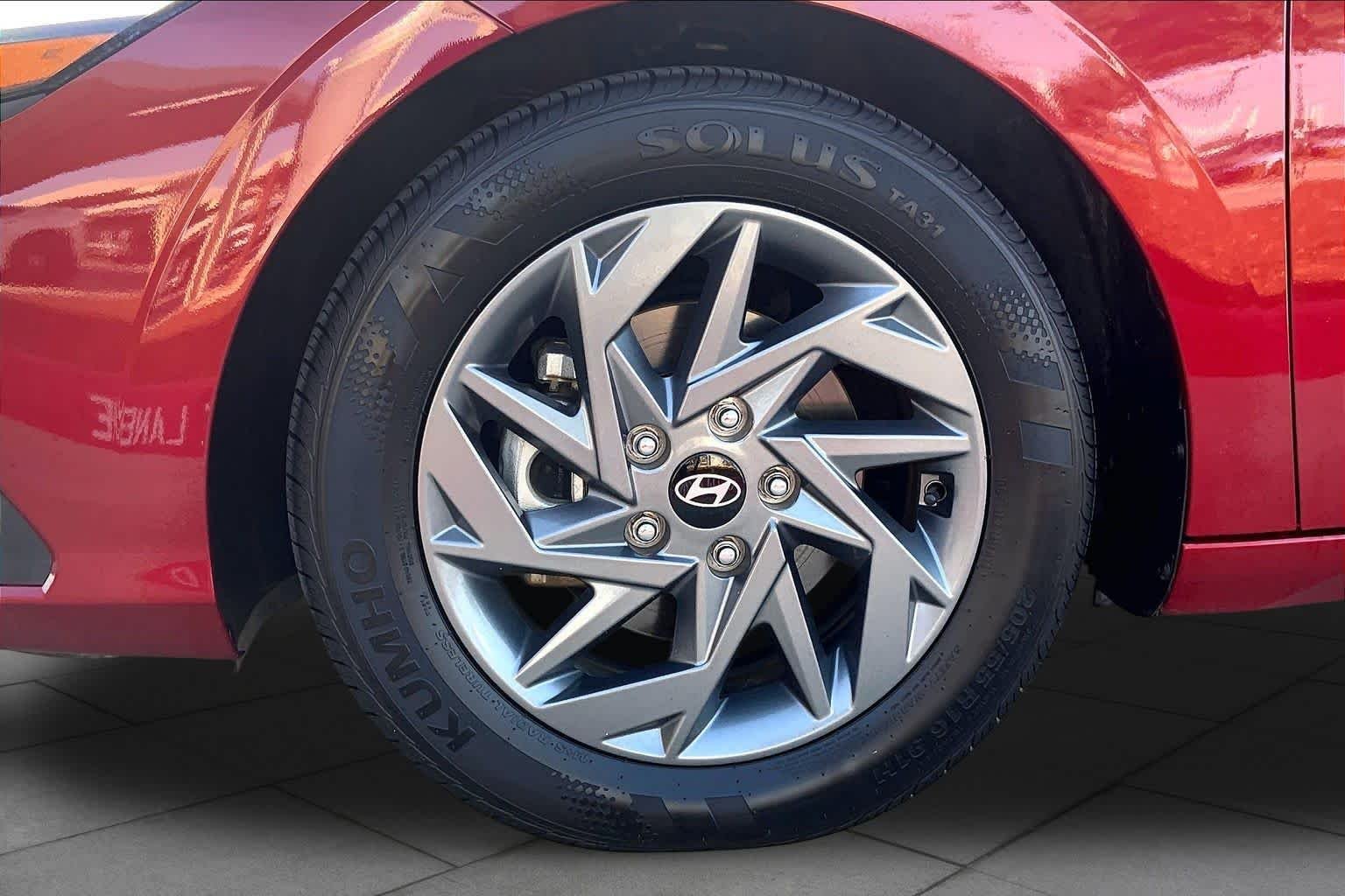 Certified Used 2024 Ultimate Red Hyundai SEL image 10