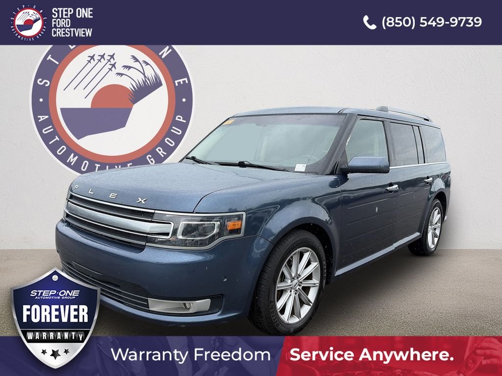 Used 2019 Blue Metallic Ford Limited image 1
