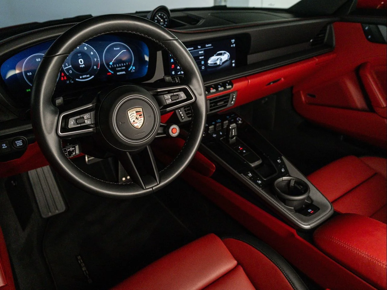 Used 2025 Red Porsche Carrera image 4