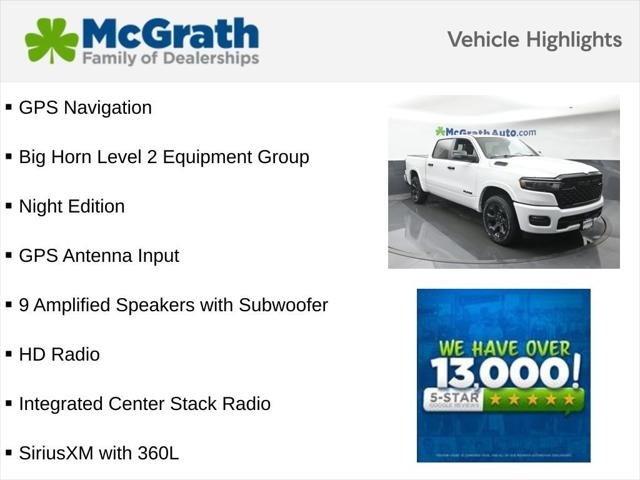 New 2026 Bright White Clear-Coat Exterior Paint RAM BIG HORN image 6